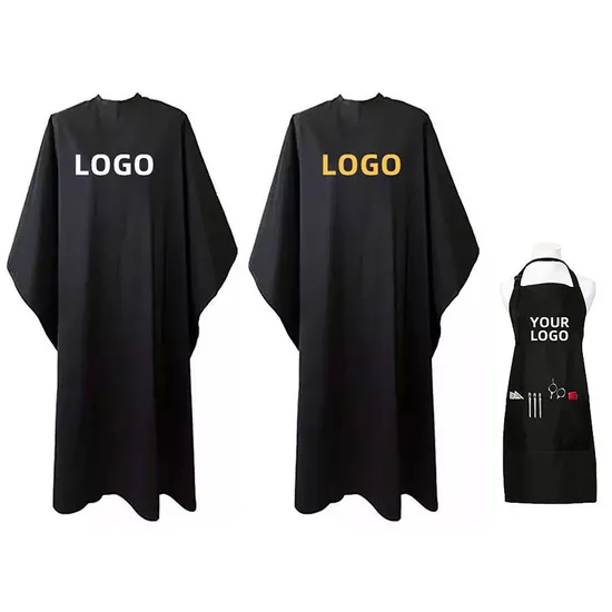 New Barber Hairdressing Shawl Beauty Silicone Waterproof Eco Friendly Shawl Capes Hair Dye Cutting Tools for Barbershop
