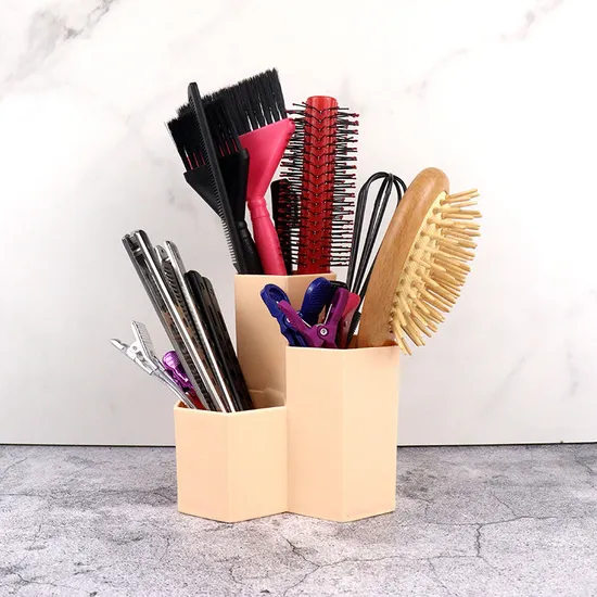 Barber Shop Scissors Combs Storage Box Organizer Hairdressing Tool Rack Holders