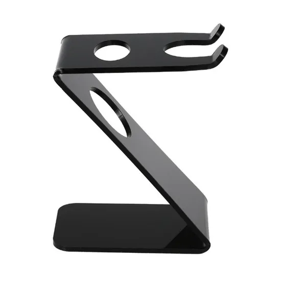 D848 Acrylic Shaving Brush Stand, Safety Razor and Brush Stand 