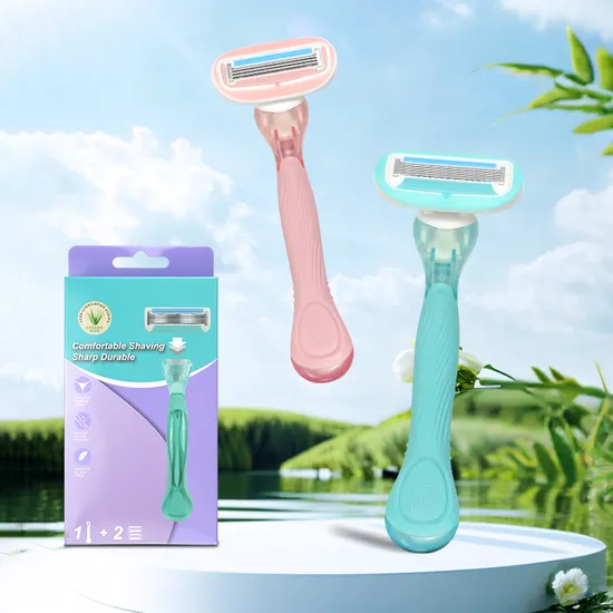 OEM Travel Razor Sharp Razor for Lady Beauty Supplies Rechargeable Razor 
