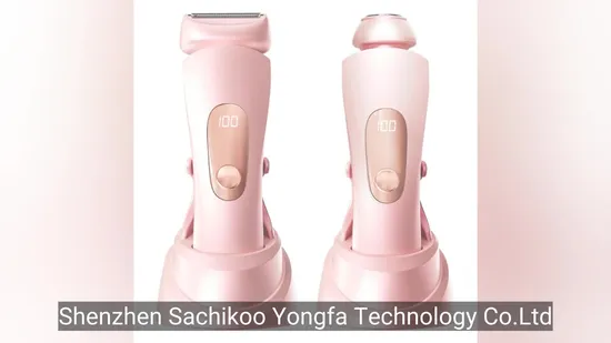 Washable Fast Charging Women Electric Lady Shaver Razor Body Trimmer 