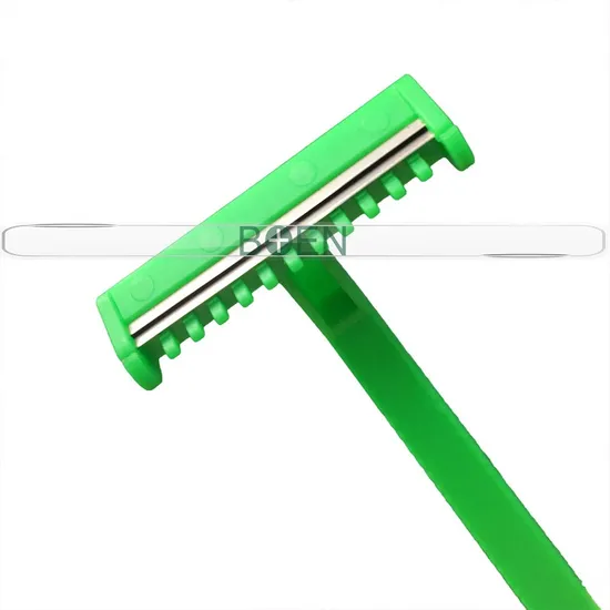 Single Use Skin Preparation Knife Medical Disposable Razor Twin Blades with Comb 