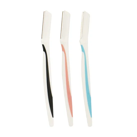Hot Sale Facial Trimmer Eyebrow Shaper Lady Dermaplaning Eyebrow Razor 