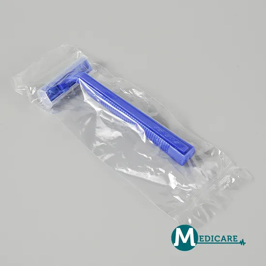 Disposable Razor Twin Stainless Steel Blade with Comb Medical Razor 