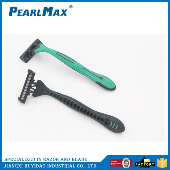 Unisex Triple Blade Razor with Color Change Feature 