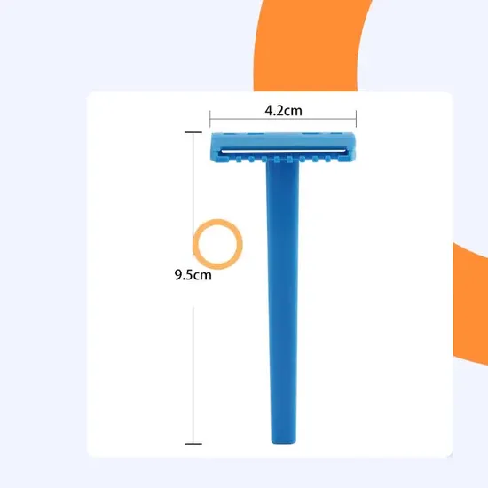 Disposable Medical Razor Head with Comb/ Surgical Hair Remover/Disposable Surgical Double Edge Razor 